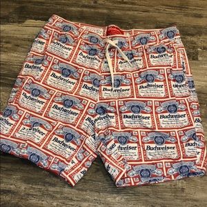 budweiser shorts pacsun